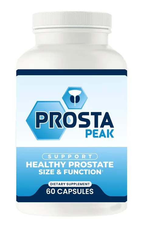 Bottle of Prosta Peak supplement
