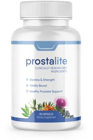 Prostalite prostate supplement bottle