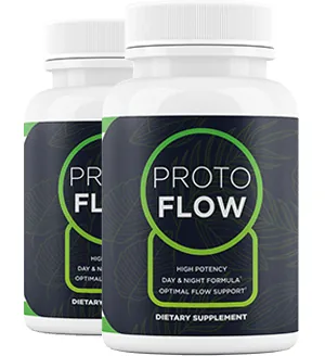 Bottle of Protoflow supplement