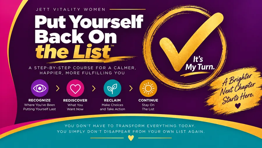 Put Yourself Back On The List course cover image