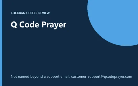 Q Code Prayer digital product