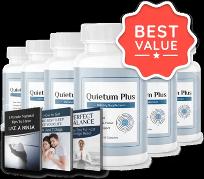 Quietum Plus hearing supplement bottles