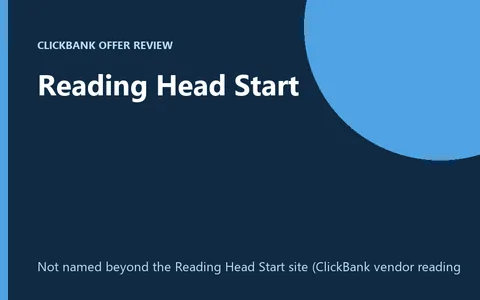 Reading Head Start product image