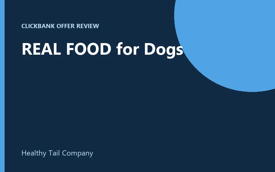 REAL FOOD for Dogs product image