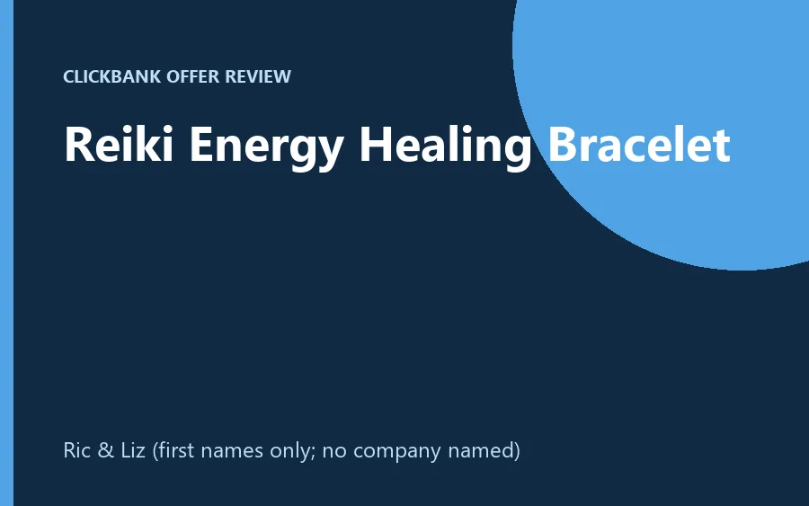 Reiki Energy Healing Bracelet product photo