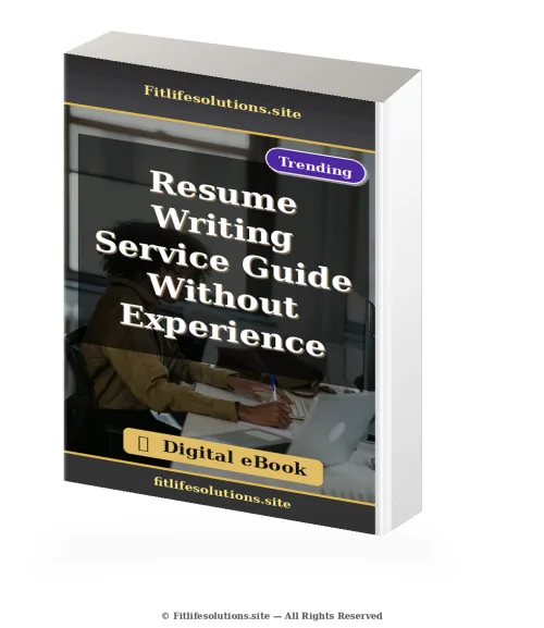 Resume Writing Service Guide Without Experience ebook cover