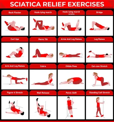 Sciatica Relief Exercises (15-Minute Sciatica Program) product image