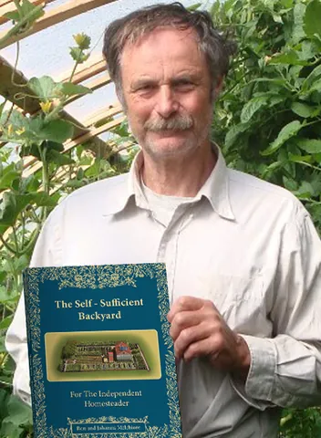 The Self-Sufficient Backyard homesteading book cover