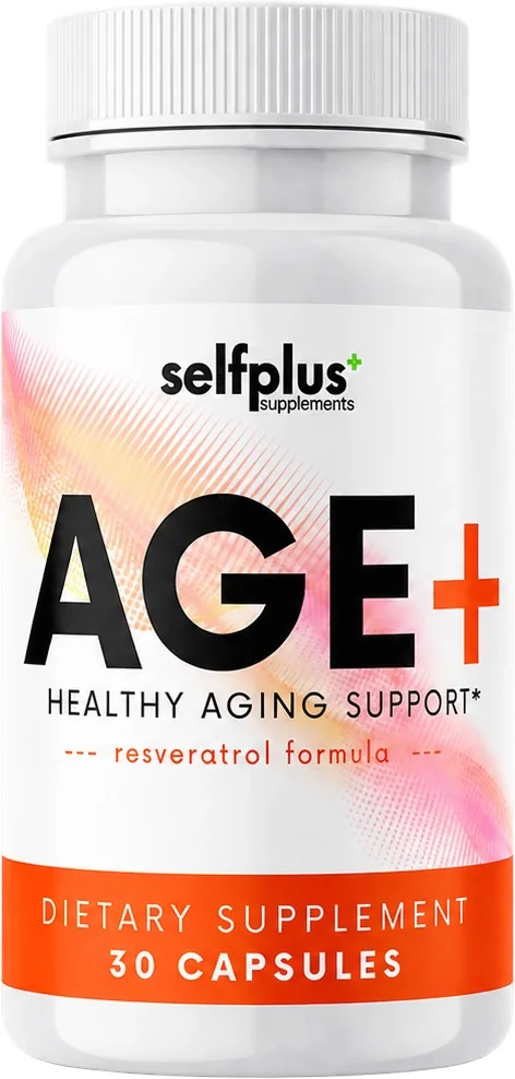 SelfPlus AGE+ resveratrol capsules bottle