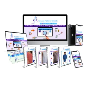 Sewing Pattern Secrets membership database mockup image
