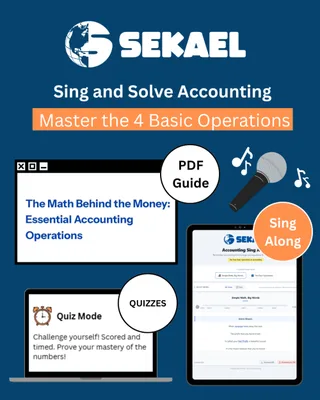 Sing and Solve Accounting: Master the 4 Basic Operations product image