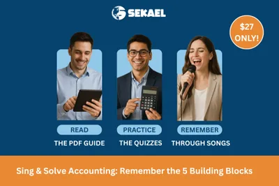 Sing and Solve Accounting: Remember the 5 Building Blocks product image
