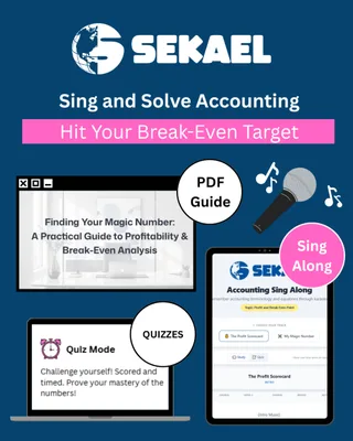 Sing and Solve Accounting: Hit Your Break-Even Target product image