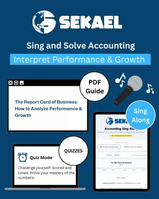 Sing and Solve Accounting: Interpret Performance and Growth product image