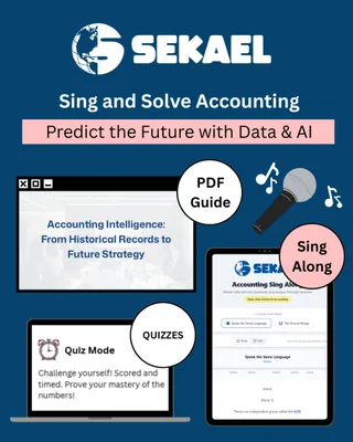 Sing and Solve Accounting: Predict the Future with Data and AI product image