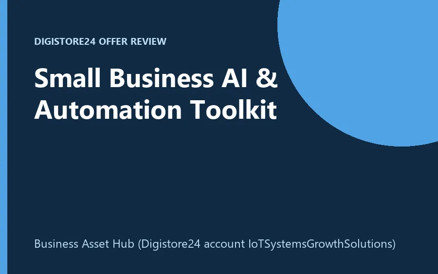 Small Business AI & Automation Toolkit product image