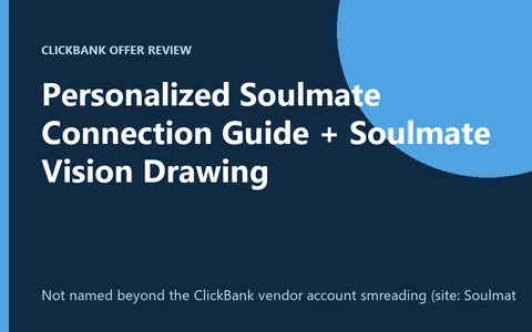 Personalized Soulmate Connection Guide and vision drawing