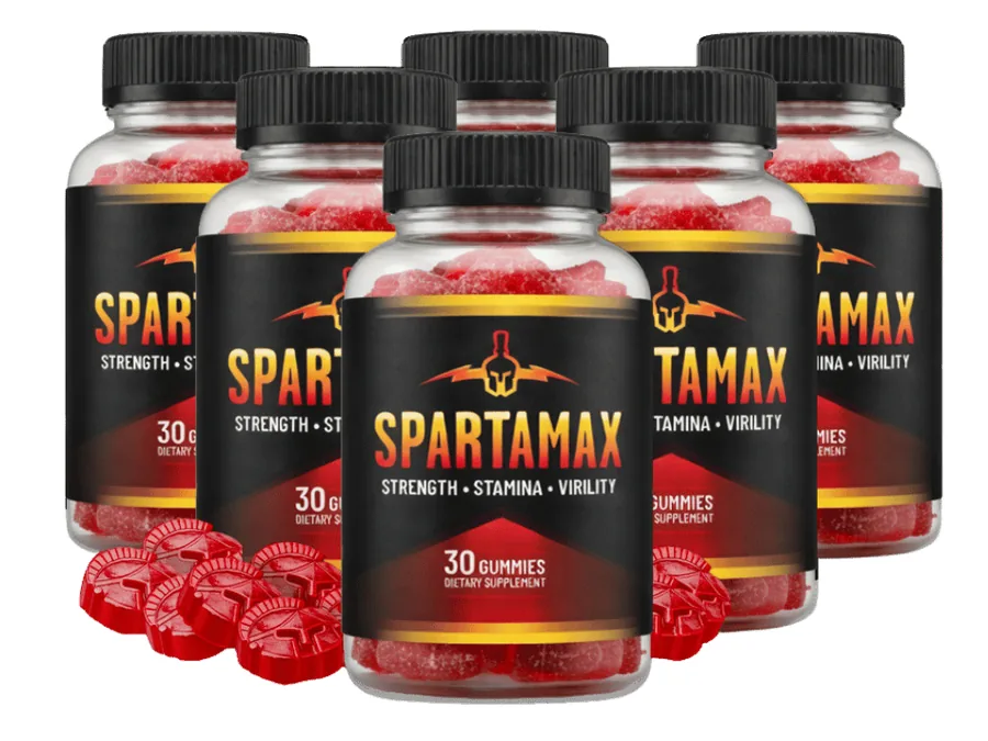 Spartamax gummy bottles