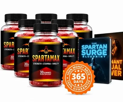 Spartamax supplement bottles