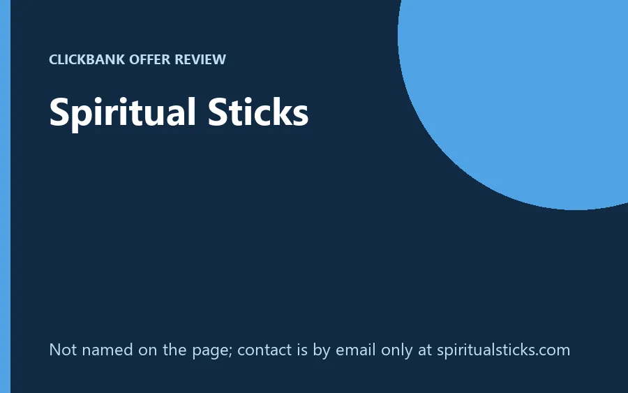 Spiritual Sticks incense bundle with holder