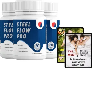 Steel Flow Pro supplement bottle