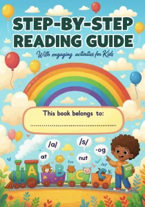 Step-By-Step Reading Guide phonics ebook cover