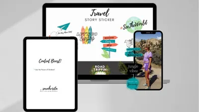 Story Sticker TRAVEL product image