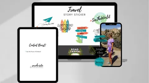Story Sticker TRAVEL product image