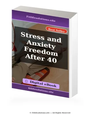 Stress and Anxiety Freedom After 40 ebook cover