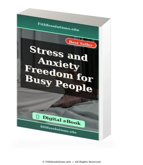 Stress and Anxiety Freedom for Busy People product cover