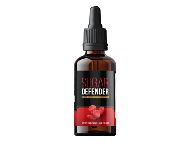 Bottles of Sugar Defender liquid drops