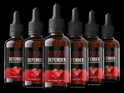 Sugardefender blood sugar supplement bottles