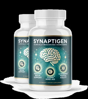 Synaptigen cognitive supplement bottles