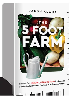The 5 Foot Farm gardening guide cover