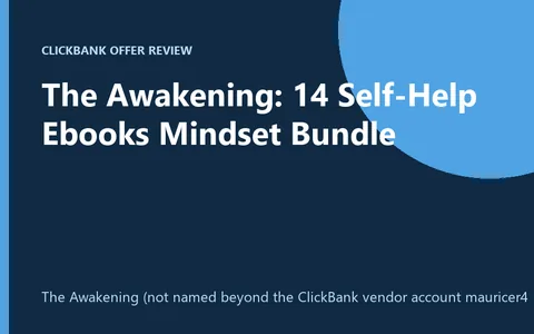 The Awakening 14 self-help ebooks bundle