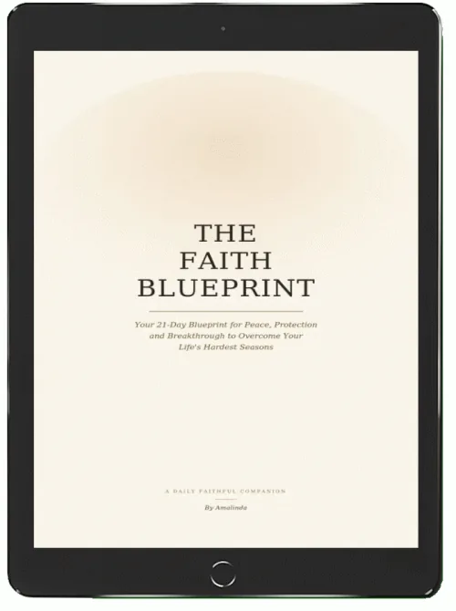 The Faith Blueprint 21-day prayer guide product image