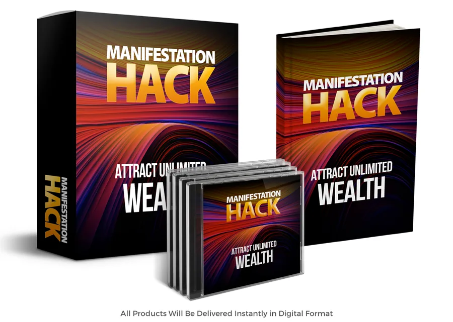The Manifestation Hack product covers