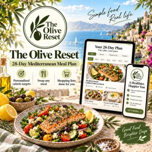 The Olive Reset 28-day Mediterranean program product image