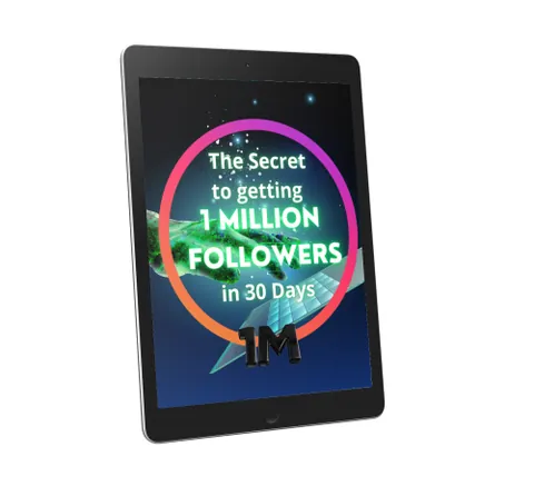 The Secret to Getting 1 Million Followers product image