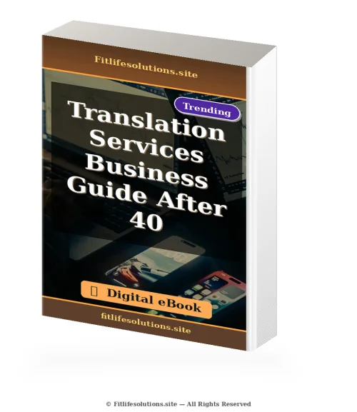 Translation Services Business Guide After 40 ebook cover