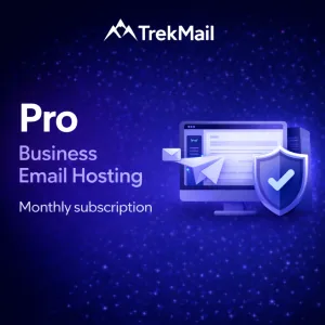 TrekMail business email hosting plans
