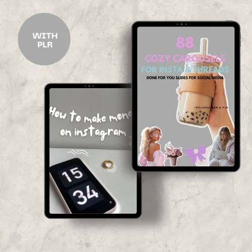 Trendy Aesthetic Carousels for Instagram and Threads product image