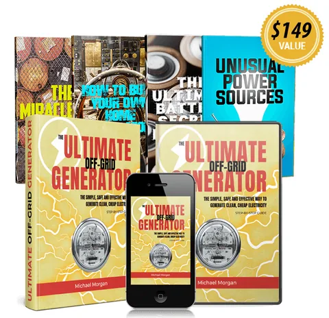 Ultimate OFF-GRID Generator digital guide bundle cover