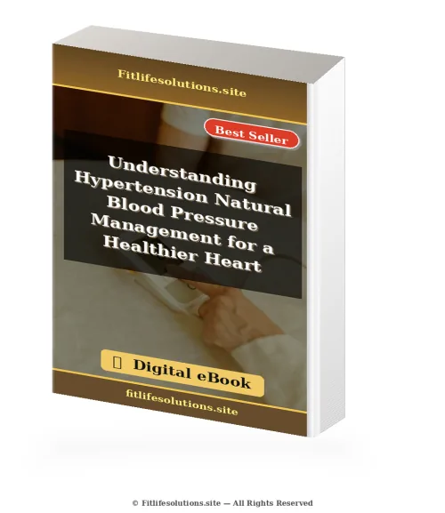 Cover of the Understanding Hypertension: Natural Blood Pressure Management for a Healthier Heart digital eBook