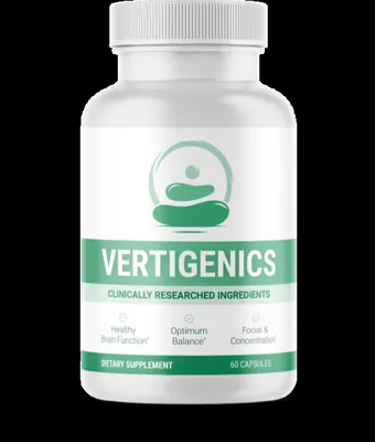 Vertigenics balance supplement bottle