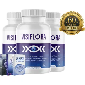VisiFlora supplement bottle product image