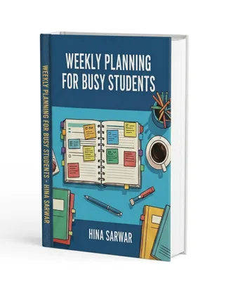 Weekly Planning for Busy Students ebook cover