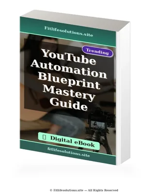 YouTube Automation Blueprint Mastery Guide ebook cover