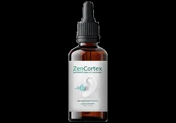 ZenCortex hearing supplement bottle