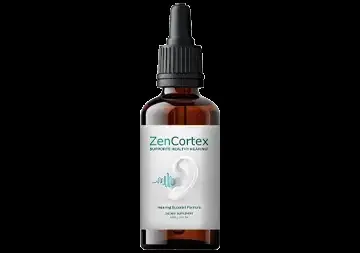 ZenCortex hearing supplement bottle